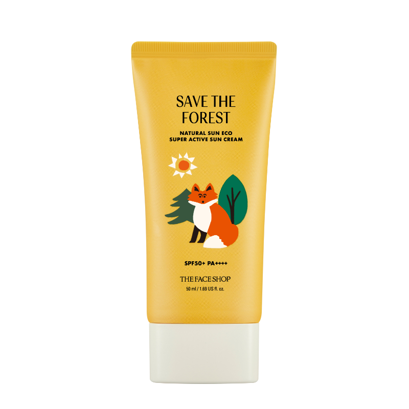 Save The Forest Natural Sun Eco Super Active Sun Cream